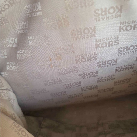 MICHAEL KORS HAMILTON LARGE HERITAGE WHITE - Picture 6 of 8